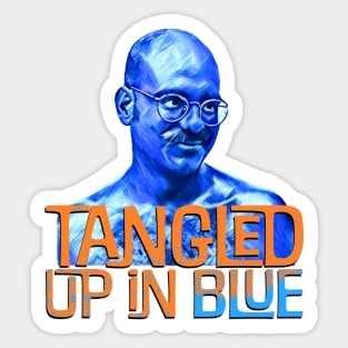 Tangled Up In Blue Sticker